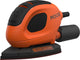 Black connect black+decker mouse bew230-qs ponceuse de détail - 55w - incl. 6 feuilles abrasives