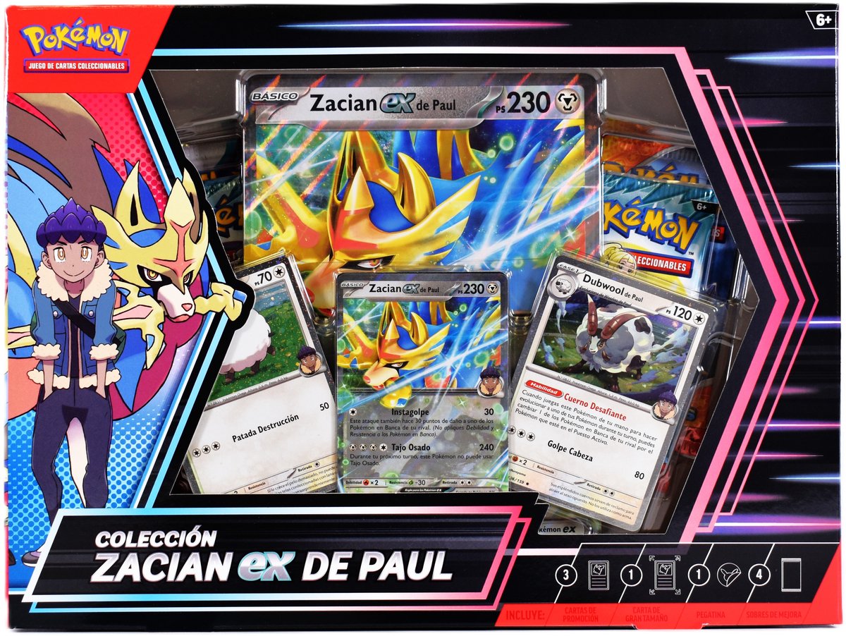 Pokémon Pokémon TCG - Hop's Zacian Ex Box