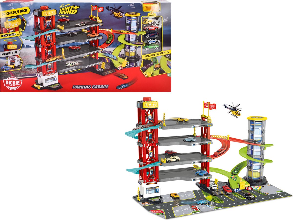 Jouets Dickie - garage de stationnement