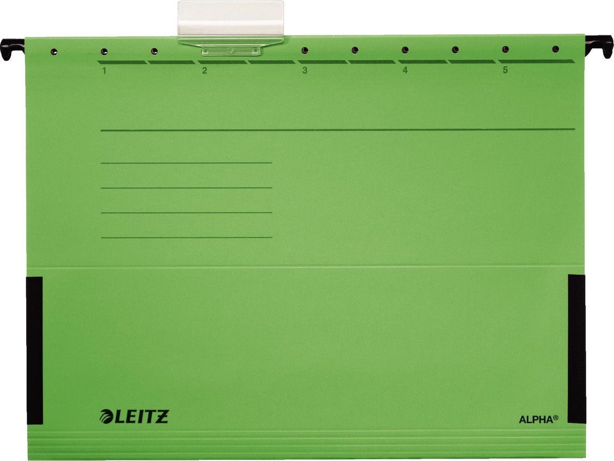 Esselte leitz leitz alpha - vert - a4 - papier - métal - fsc - din 821 (1986-30-55)