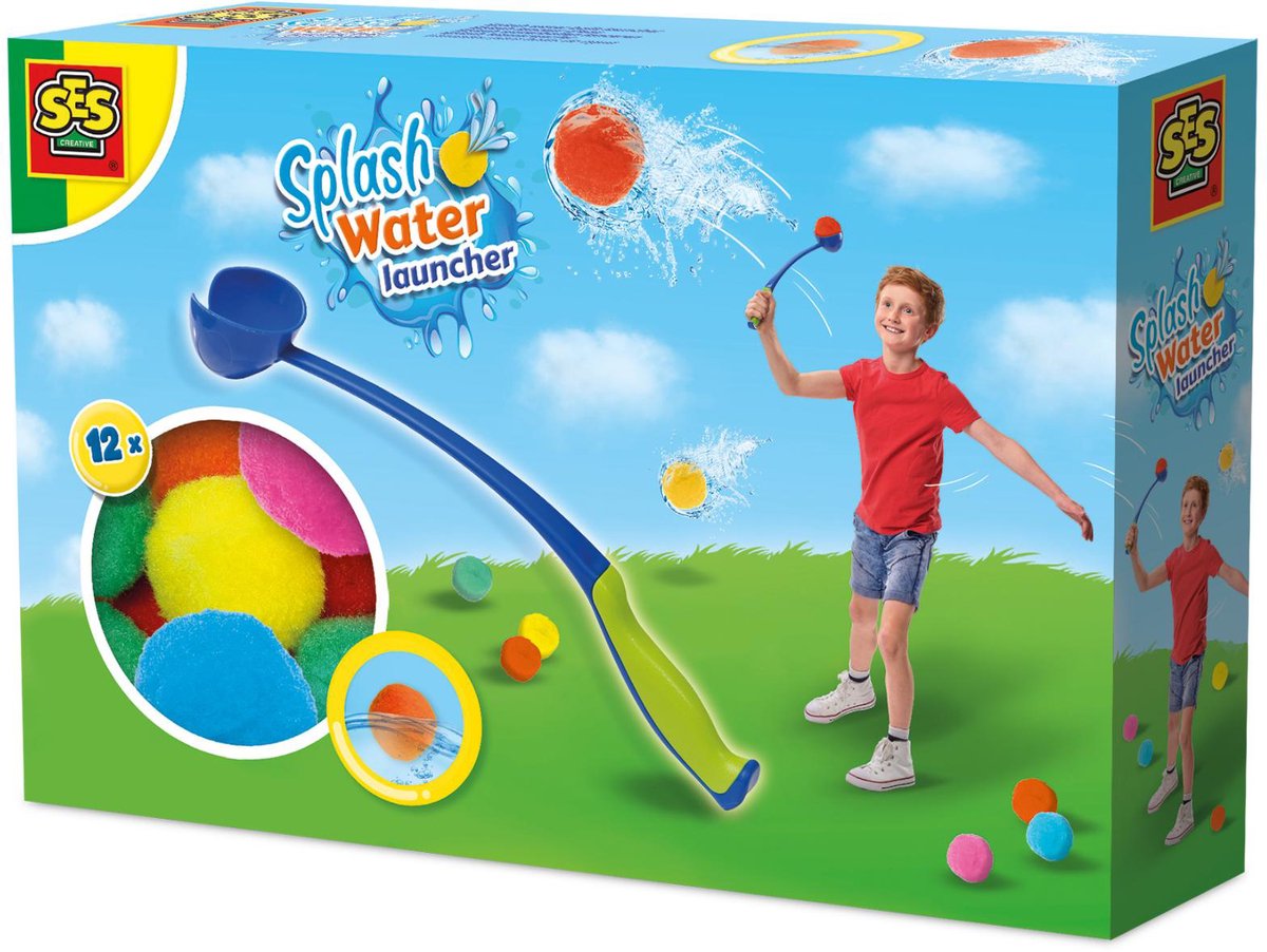 Lancement des balles de Waterballs de Ses Splash