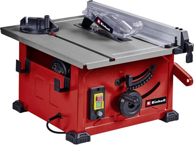 Table de scie électrique Einhell tc-ts 8 - 1200 w - ø210 mm - lame de scie 45° inclinable sur 1 côté - incl. Lame de scie 24 dents