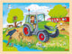 Goki Wooden Jigsaw Puzzle Tracteur, 96st.