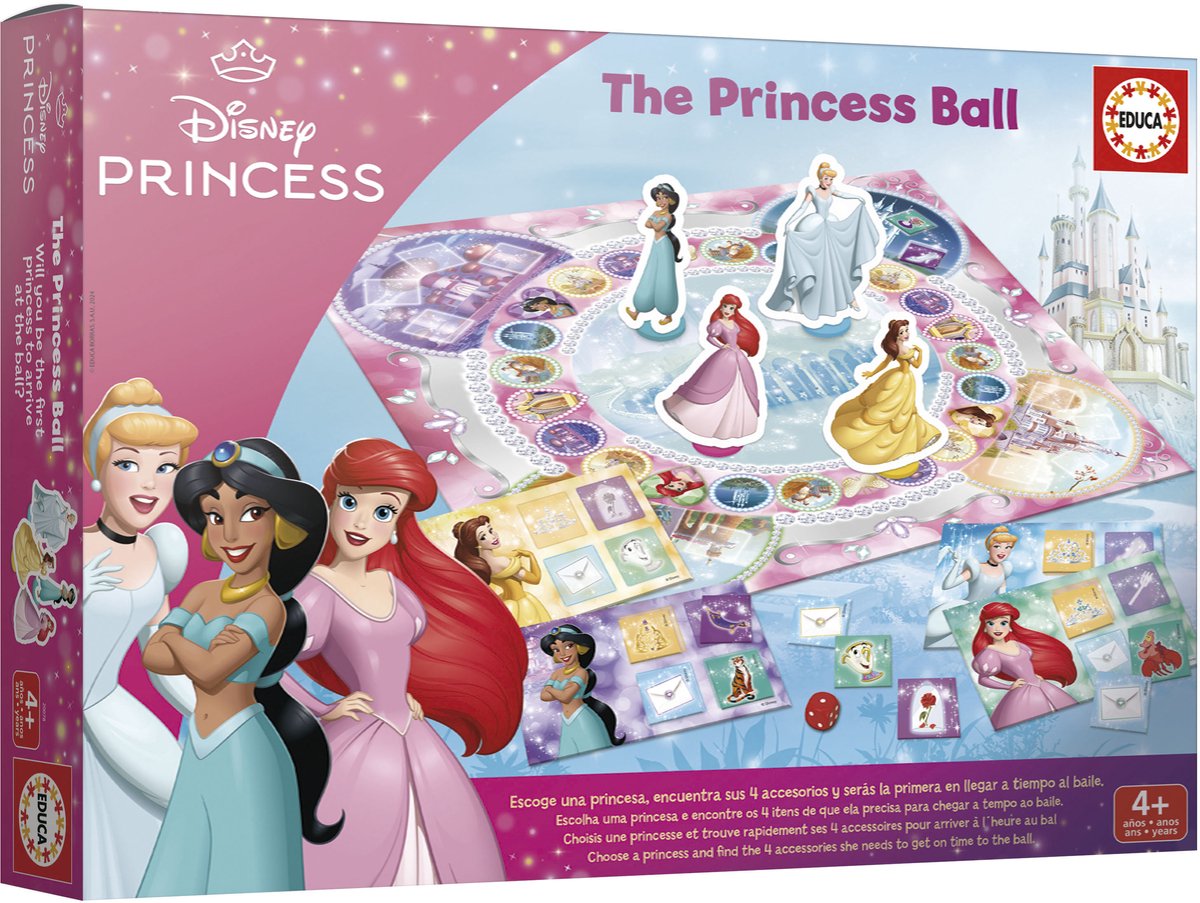 Educa le jeu actif la balle princesse rose
