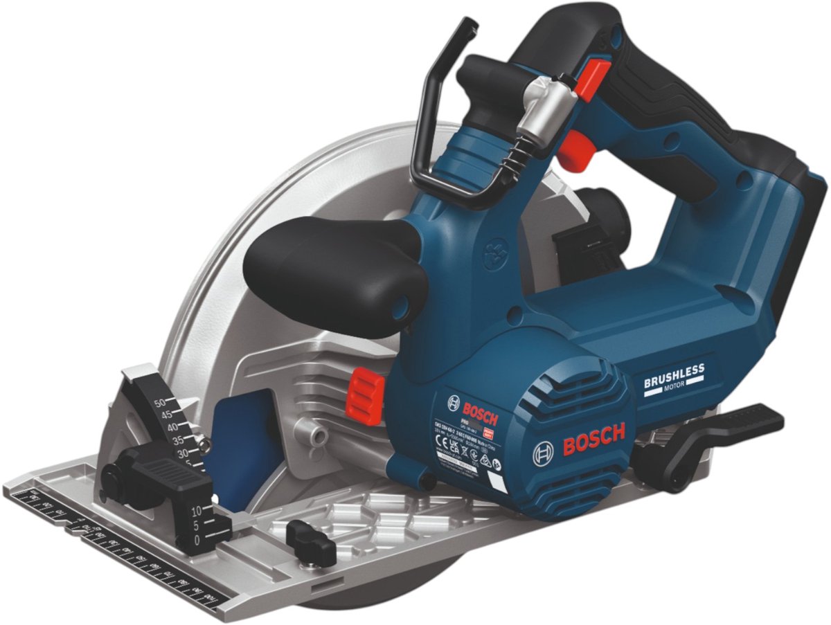 Bosch blue gks 18v-68-2 scie circulaire sans fil professionnelle | hors batterie et chargeur - 06016d0000