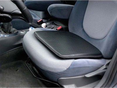 Carpoint coussin de siège de luxe aspect cuir noir