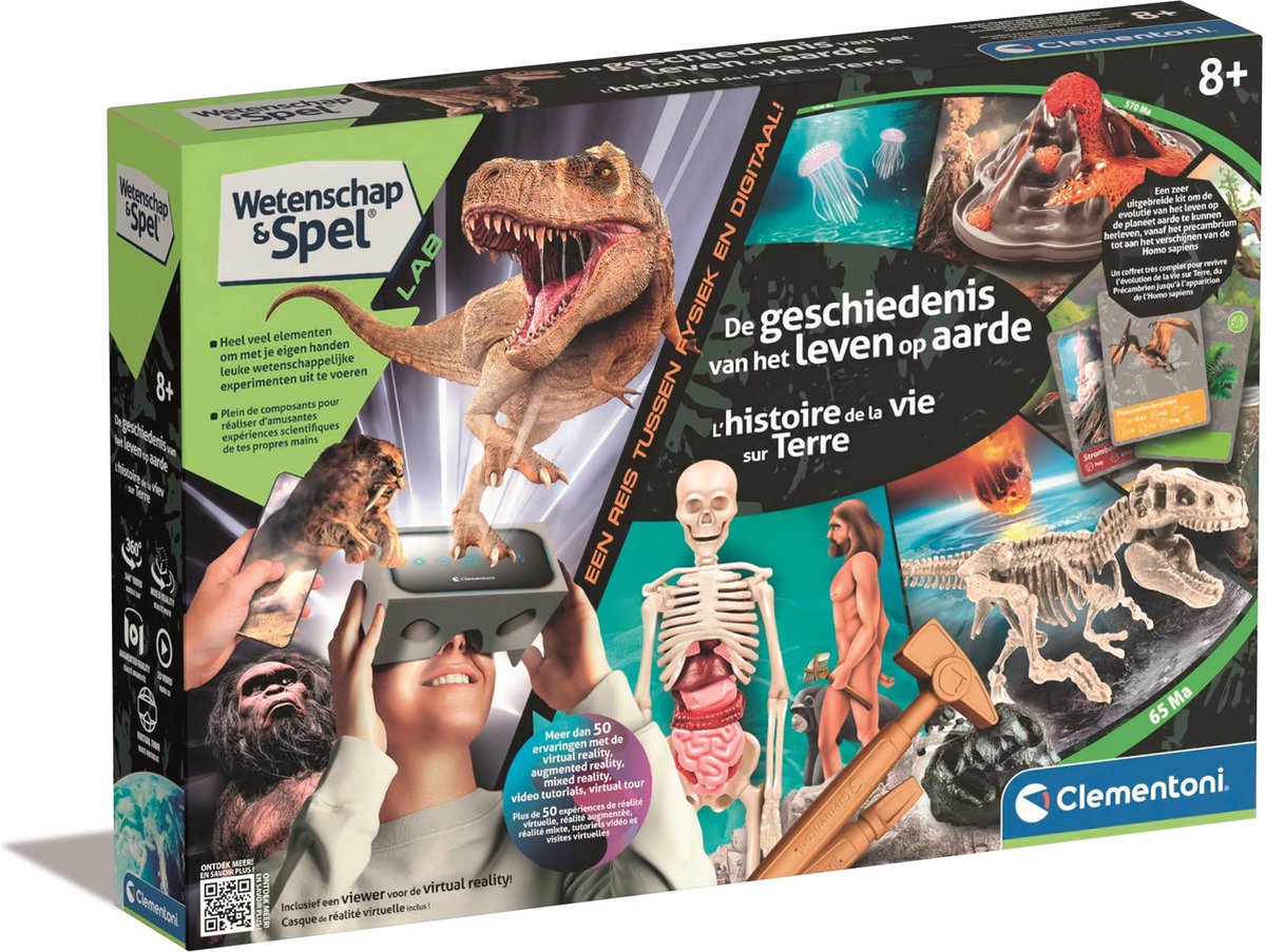 Clementoni Science et Histoire du jeu de la vie sur Terre
