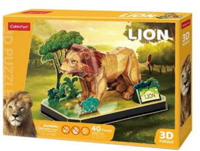 Lion de puzzle de Fun Cumbic Fun