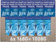 Lenor booster de parfum brise marine - 6 x 168 grammes - parfum lavant