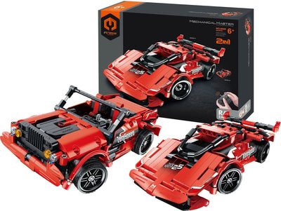 Gear2play im.master - r c supercar 2 en 1 - jeu de construction