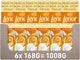 Lenor booster de parfum orchidée ambrée - 6 x 168 grammes - parfum lavant