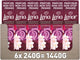 Lenor booster de parfum jasmin rose de mai - 6 x 240 grammes - parfum lavant