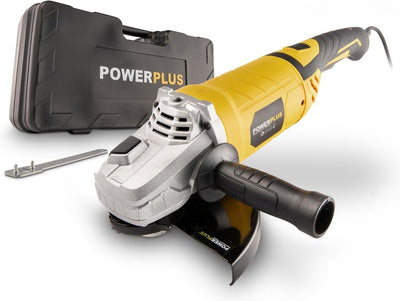 Meuleuse d'angle électrique Powerplus powx0618 - rectifieuse 2500w - disque de meulage 230mm ᴓ, outil électrique compact