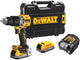 Dewalt DCD805E2T-QW - Tournevis compact 18V XR G3 | 2x pile de puissance dans tstak