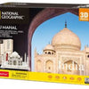 Puzzle de plaisir cube 3d National Geographic Taj Mahal