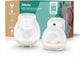 Tire-lait double Alecto bbc100 - électrique et portable - blanc