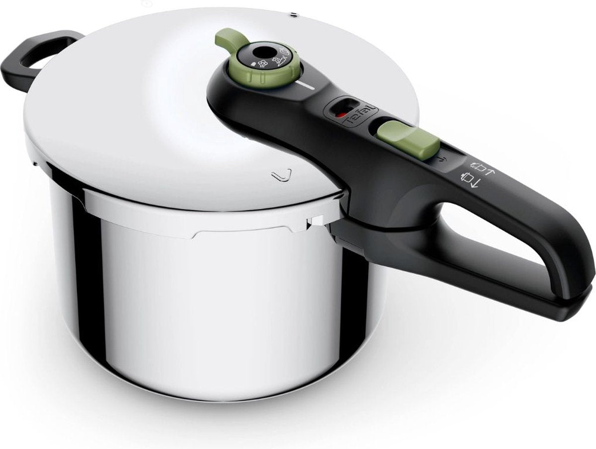 Tefal - autocuiseur - 6 litres - autocuiseur - convient à toutes sources de chaleur - acier inoxydable