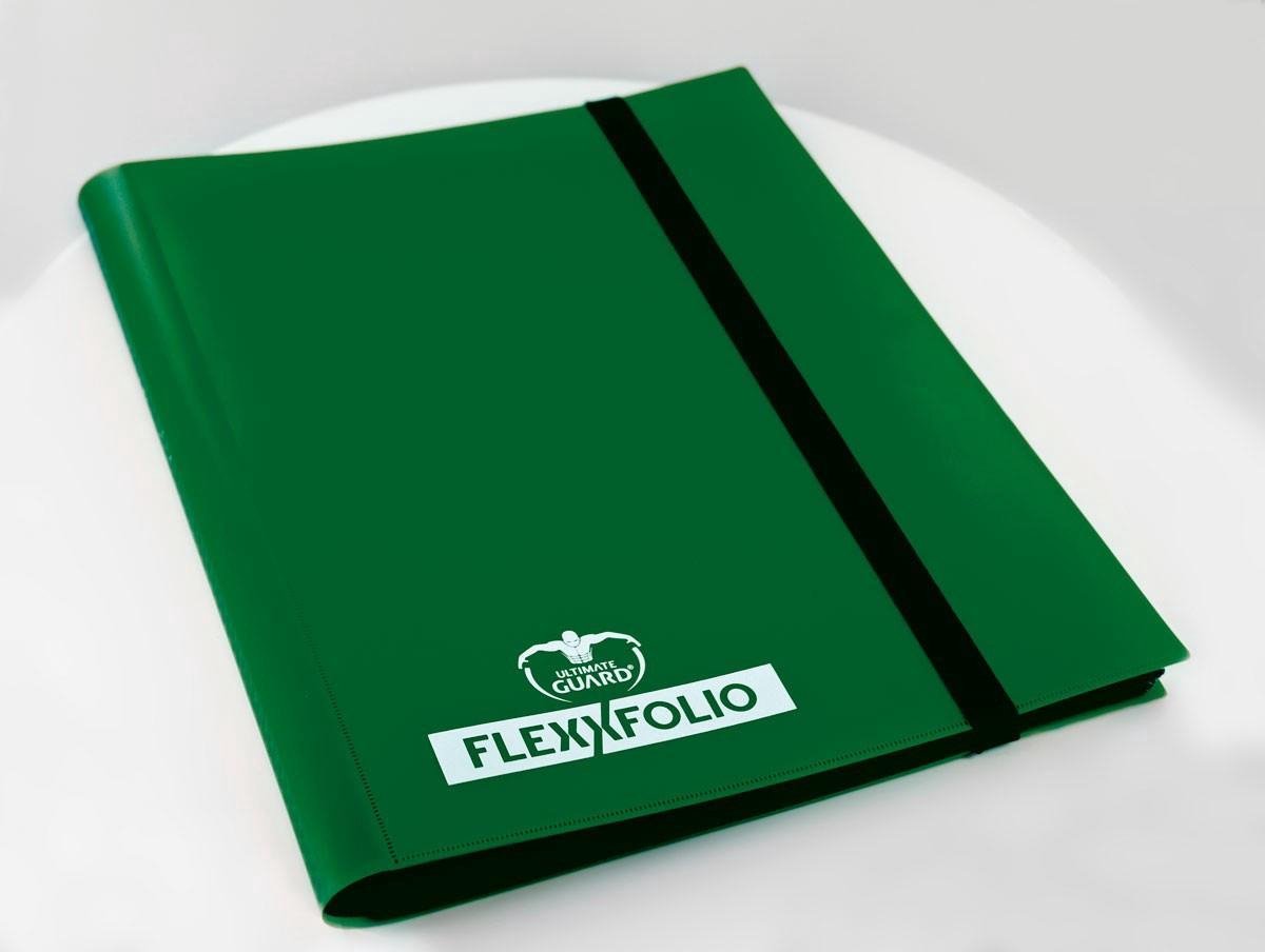 Ultimate guard flexxfolio 160 8 poches - vert