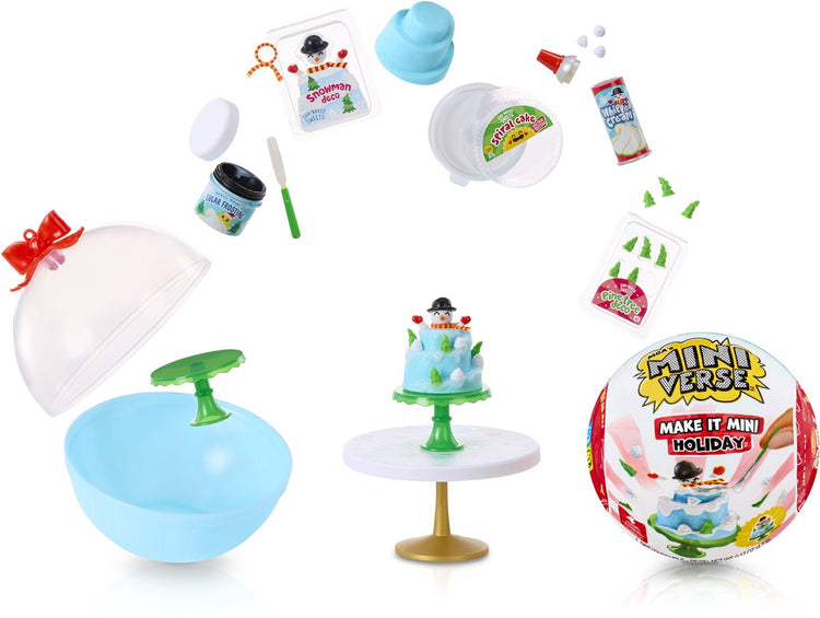 Miniverse faites-en des mini vacances - ensemble de bricolage - réalisez des miniatures - le grinch™ dr. seuss™