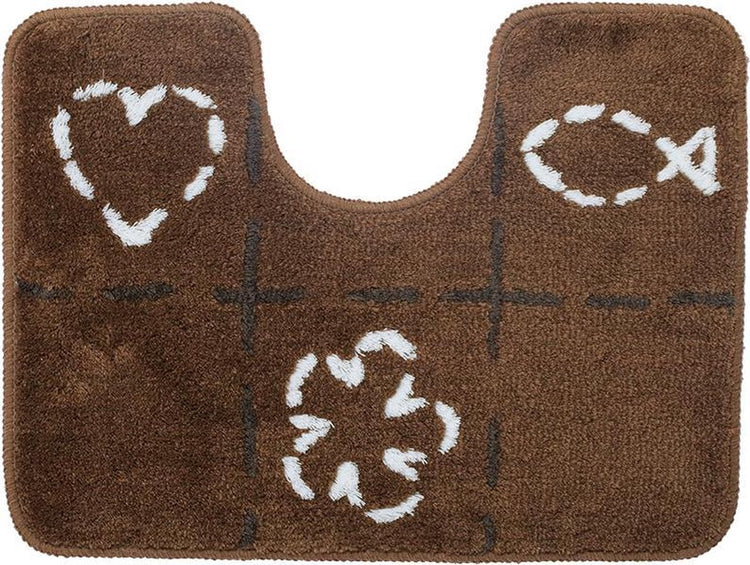 Tapis de toilette Sealskin Tack 45x60 cm - acrylique - marron