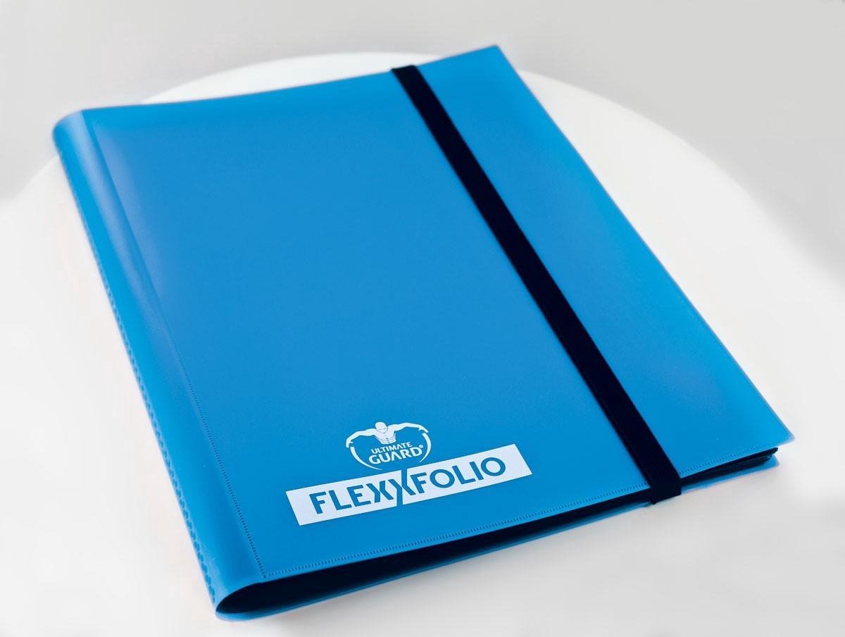 Ultimate guard flexxfolio 160 8 poches - bleu