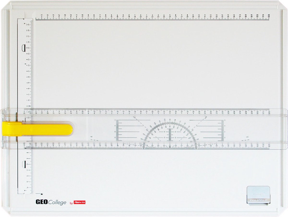 Planche à dessin Aristo - géocollège - format a3 - plastique blanc - ar-7030