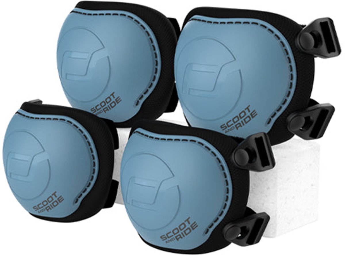 Scoot ride - set de protection xxs - acier
