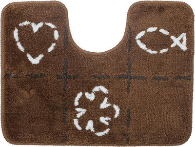 Tapis de toilette Sealskin Tack 45x60 cm - acrylique - marron