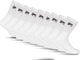 Fila chaussettes de sport de tennis petit logo - taille 39 42 - paquet de 9 - blanc