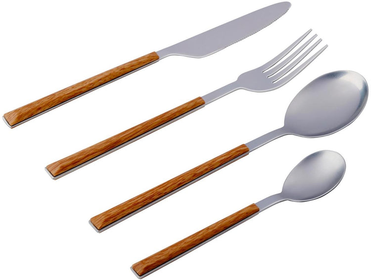 Ménagère Alpina 16 pièces - couverts en inox pour 4 personnes