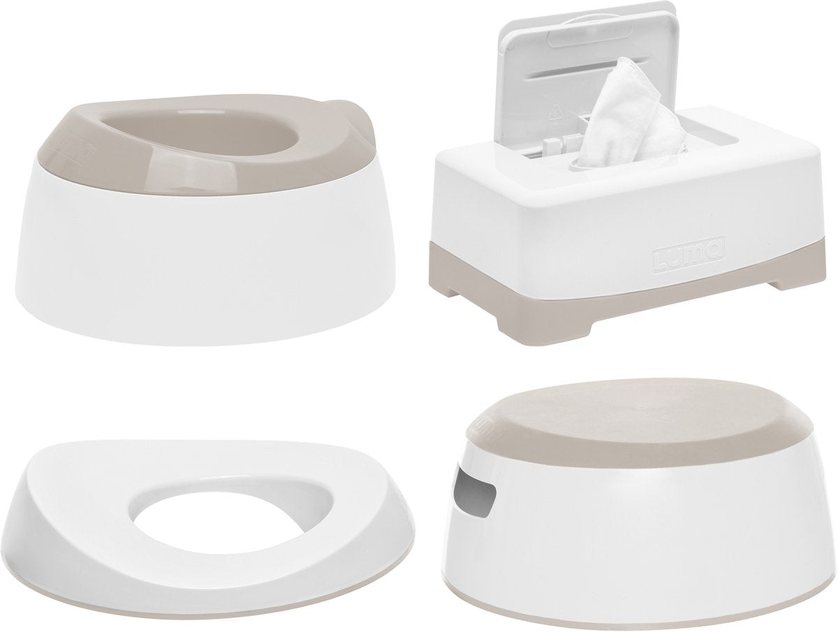 Ensemble d'apprentissage de la propreté Luma blanc