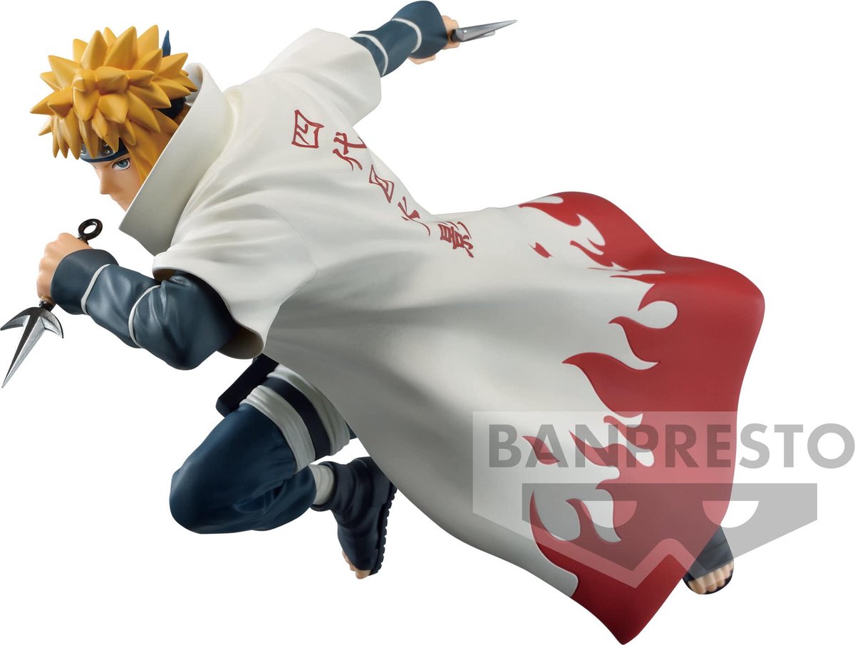 Banpresto co., ltd. Naruto Shippuden - Figurine Vibration Stars Namikaze Minato II 18cm