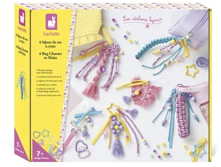 Janod - atelier - confection de sacs et charms bijoux