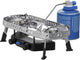 Poêle à chauffage central Campingaz camp trek twin connect - surface de cuisson stable 2x ø15cm - 2x brûleurs 2000 watts