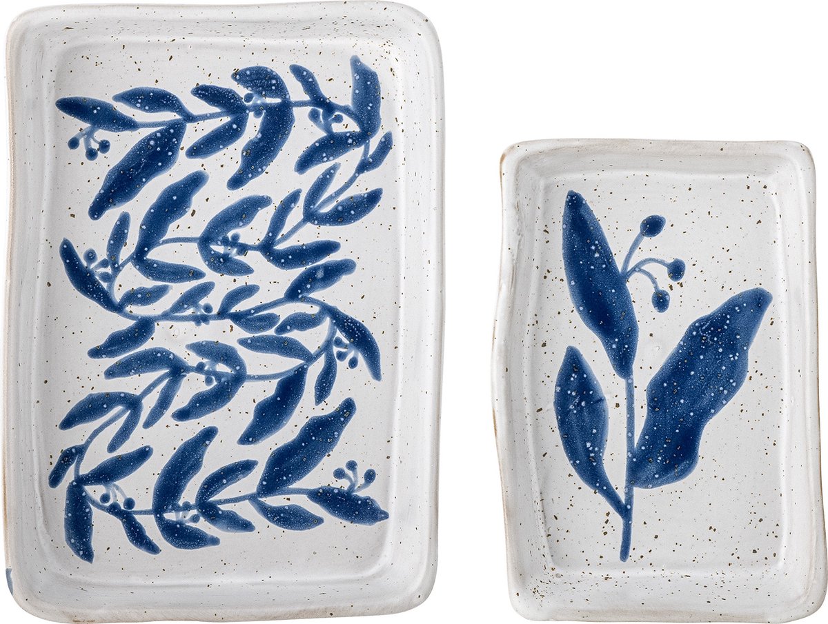 Bloomingville - bol aurore - bleu - faïence - lot de 2