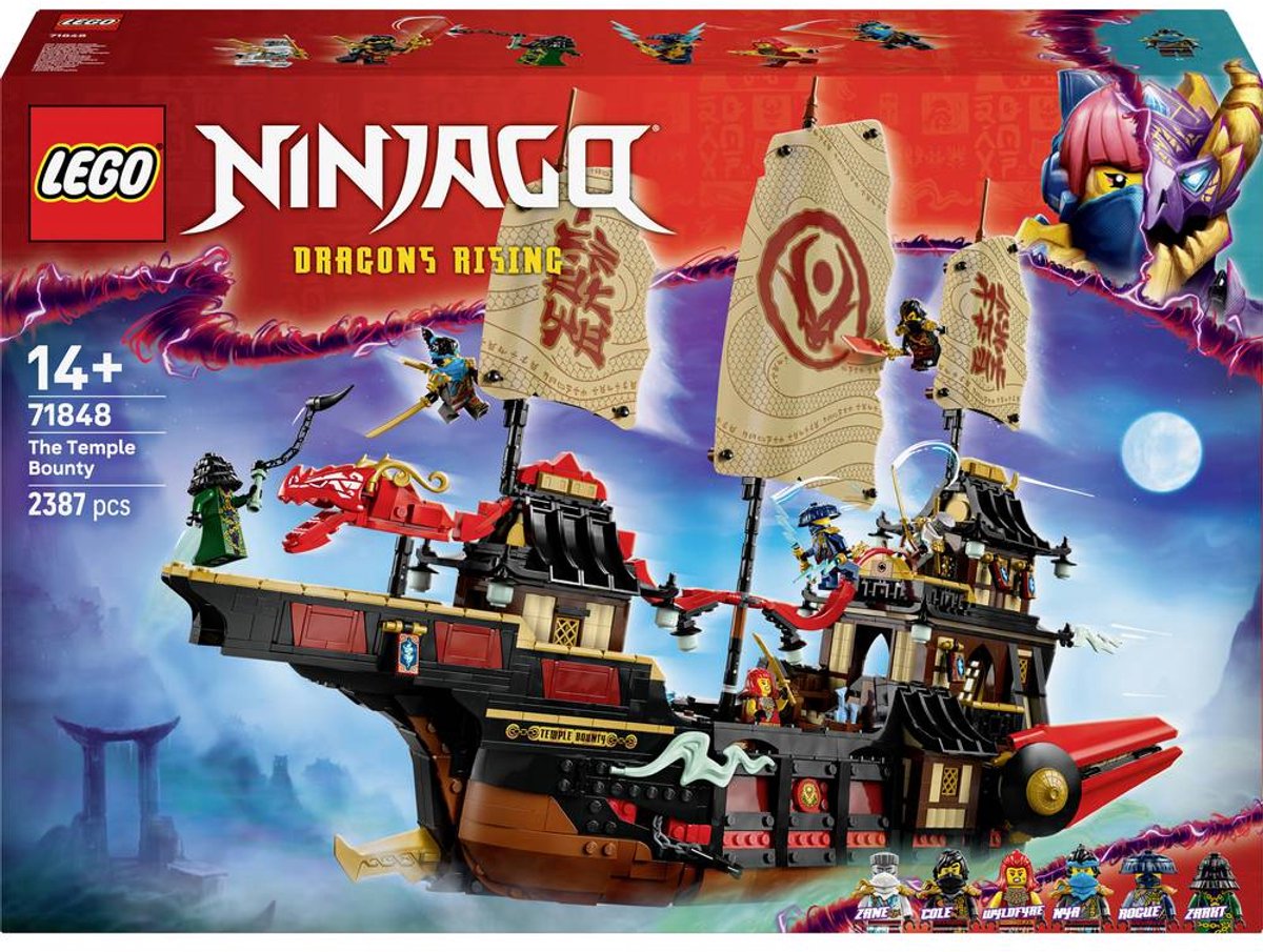 Lego ® Ninjago 71848 le contrôleur de vol du temple