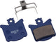 Bbb plaquettes de frein vélo VTT - discstop hp - frein à disque - compatible avec magura mt2 4 6 8 - organique - bleu - bbs-81