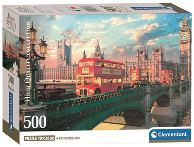 Clementoni Jigsaw Puzzle Westminster Bridge, 500e.