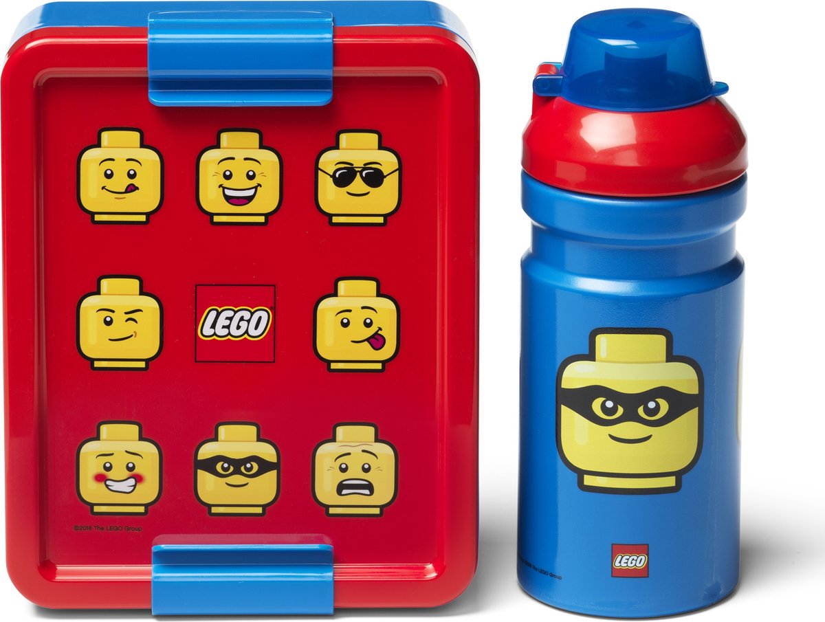 Lego - set repas iconique - polypropylène - bleu