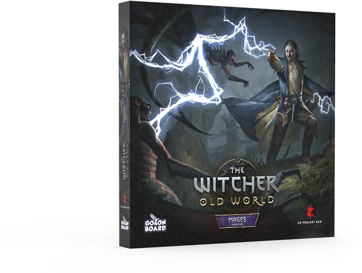 Asmodee The Witcher: Expansion des mages du vieux monde