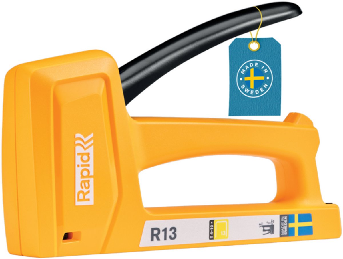 Rapid r13 - cloueuse à main - ergonomique - acier plastique - jaune
