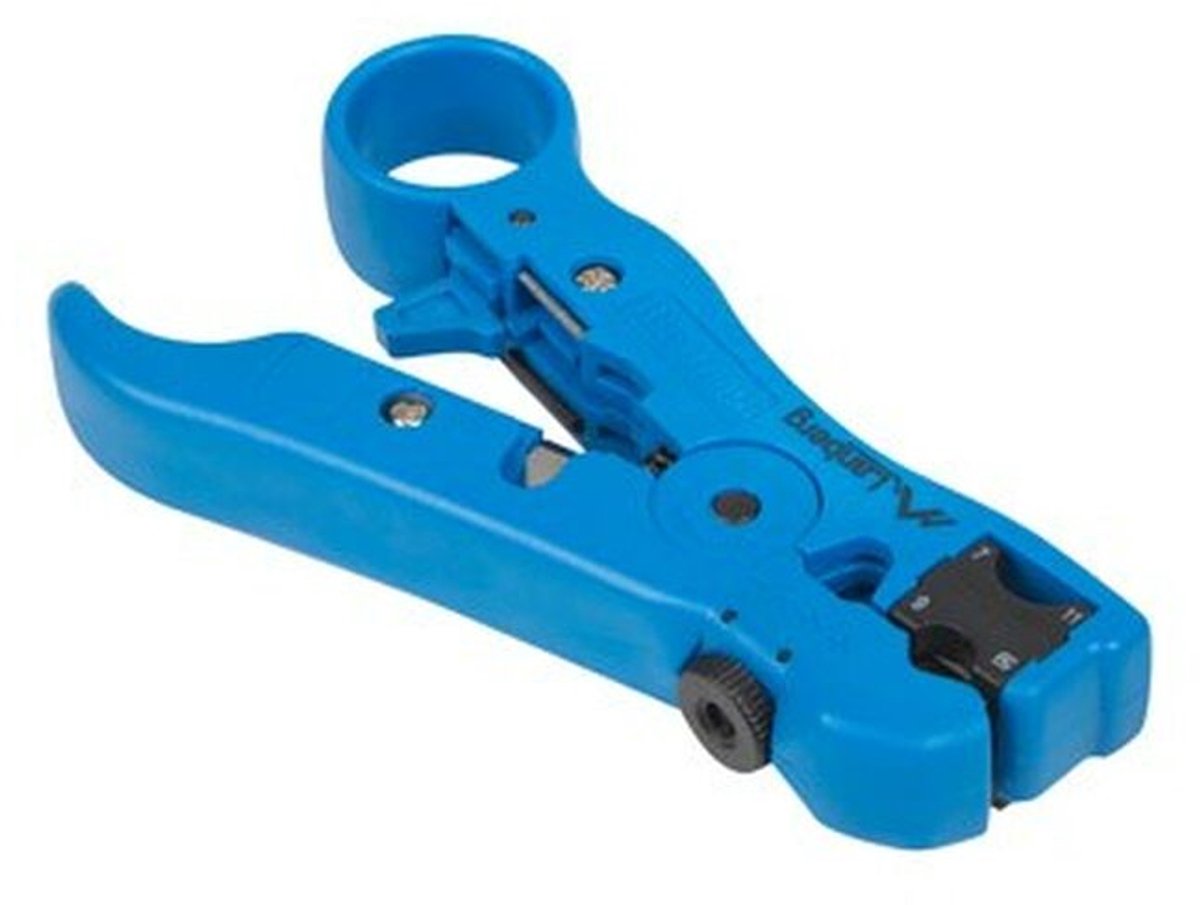 Lanberg NT-0102 - pince à dénuder universelle - rg59 6 - 7 11 - 5000 coupes
