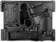 Bosch professional 1600a019sx l-boxx 136.6.082.850.66j compartiments (bas) (l x l x h) 69 x 309 x 402 mm