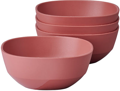 Mepal bol de service silueta - 4x 250 ml - saladier - mauve vif