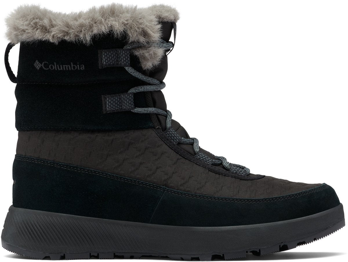 Bottes de neige de luxe pour femmes Columbia Slopeside™ Peak - noir, graphite