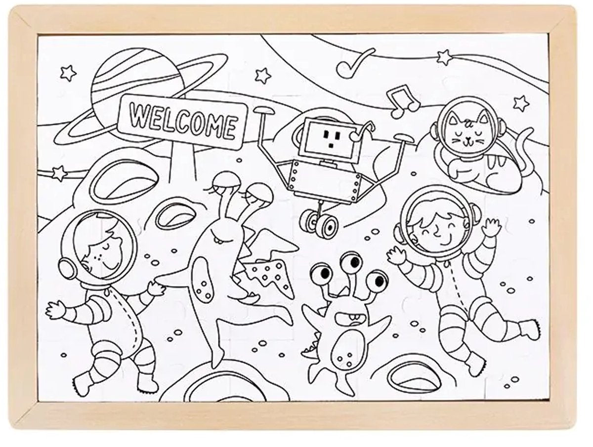 Puzzle des amis de l'espace Hape