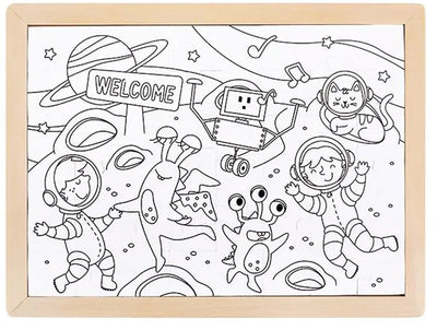 Puzzle des amis de l'espace Hape