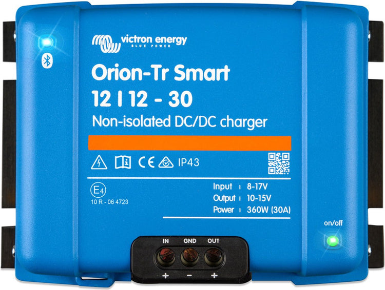 Chargeur DC-DC non isolé Victron Orion-TR Smart 12 12-30A (360W)