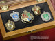 La noble collection d'épingles de la maison de Poudlard