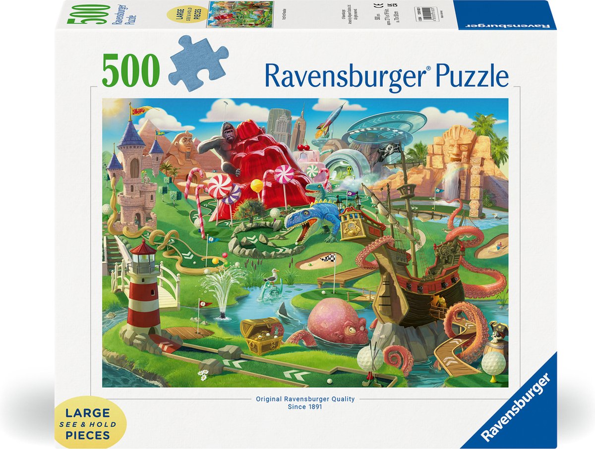 Ravensburger Jigsaw Puzzle Mini Golf Paradijs, 500e.